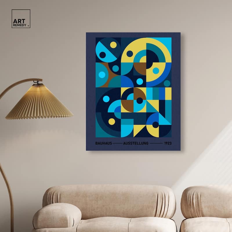 Bauhaus Canvas by Art Remedy, Gallery Wrapped