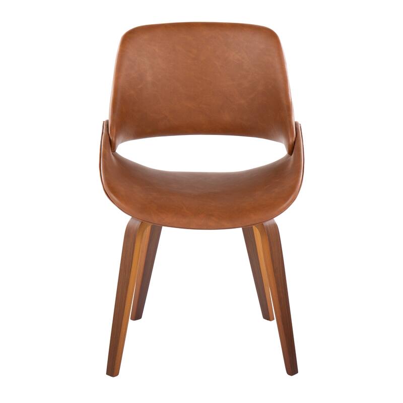 Carson Carrington Svellingen Mid-Century Modern Cross Frame Bent Wood Chair (Set of 2)