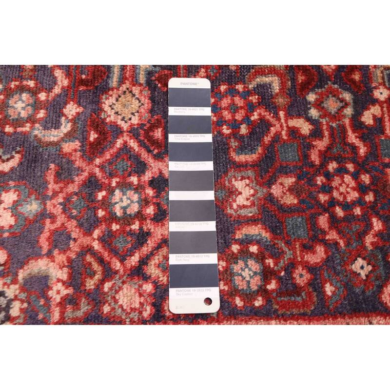 ECARPETGALLERY Hand-knotted Andelz Dark Navy Wool Rug - 3'4 x 10'4