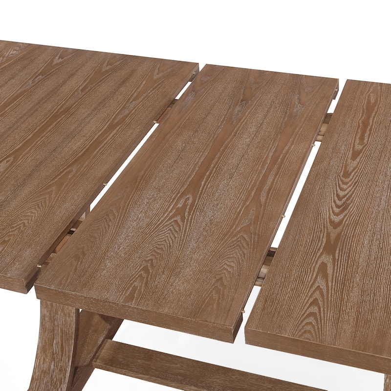 Bellion Wood Expandable Dining Table by Christopher Knight Home