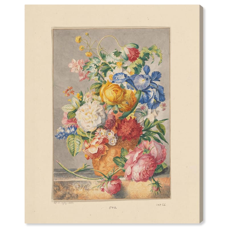 Bloemenstilleven 1777 Canvas by Art Remedy, Gallery Wrapped - 20" x 24"