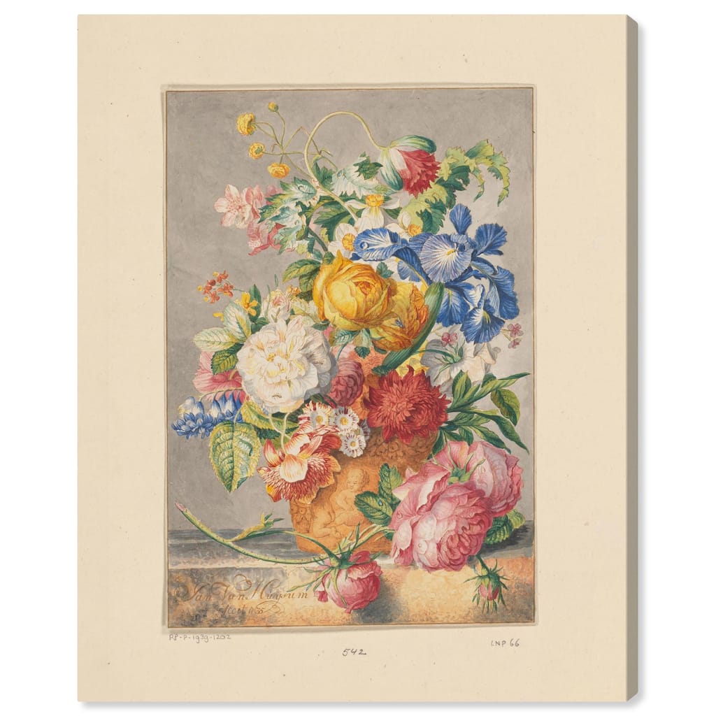 Bloemenstilleven 1777 Canvas by Art Remedy, Gallery Wrapped