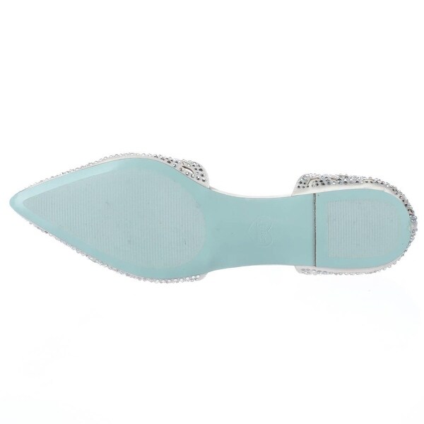 betsey johnson lucy flats ivory