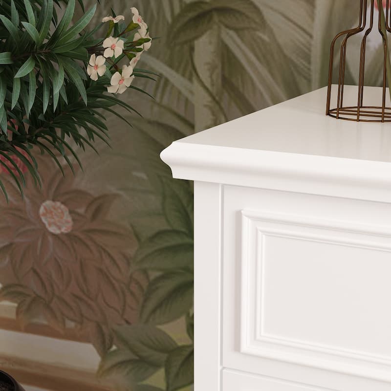 63" Wide 9/12 Drawer Dresser for Bedroom, Modern Farmhouse Double Dresser with Gold Knobs, Large Storage Chest