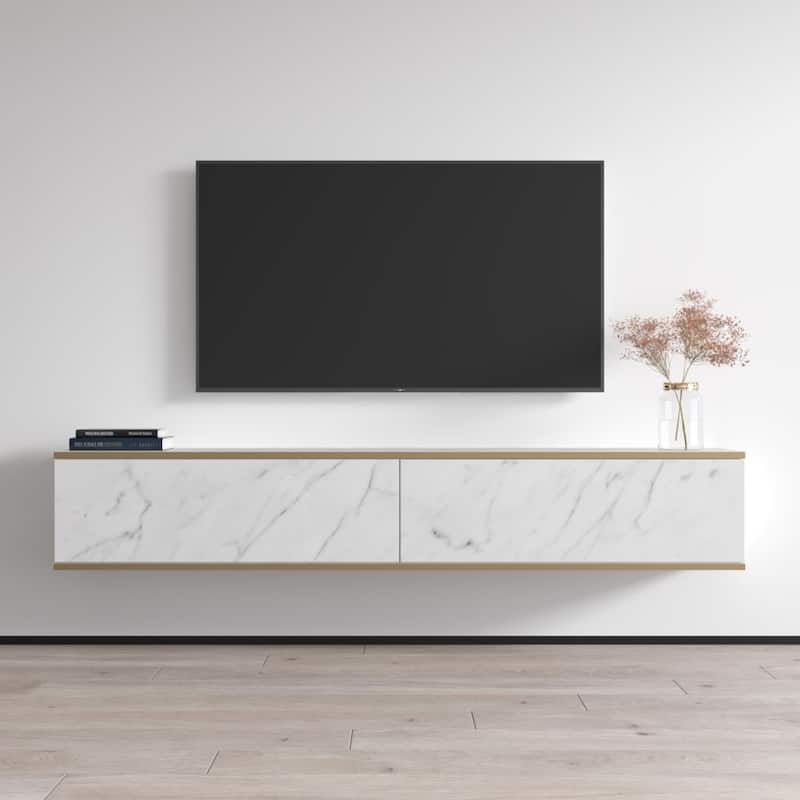 Onyx TV Stand - White