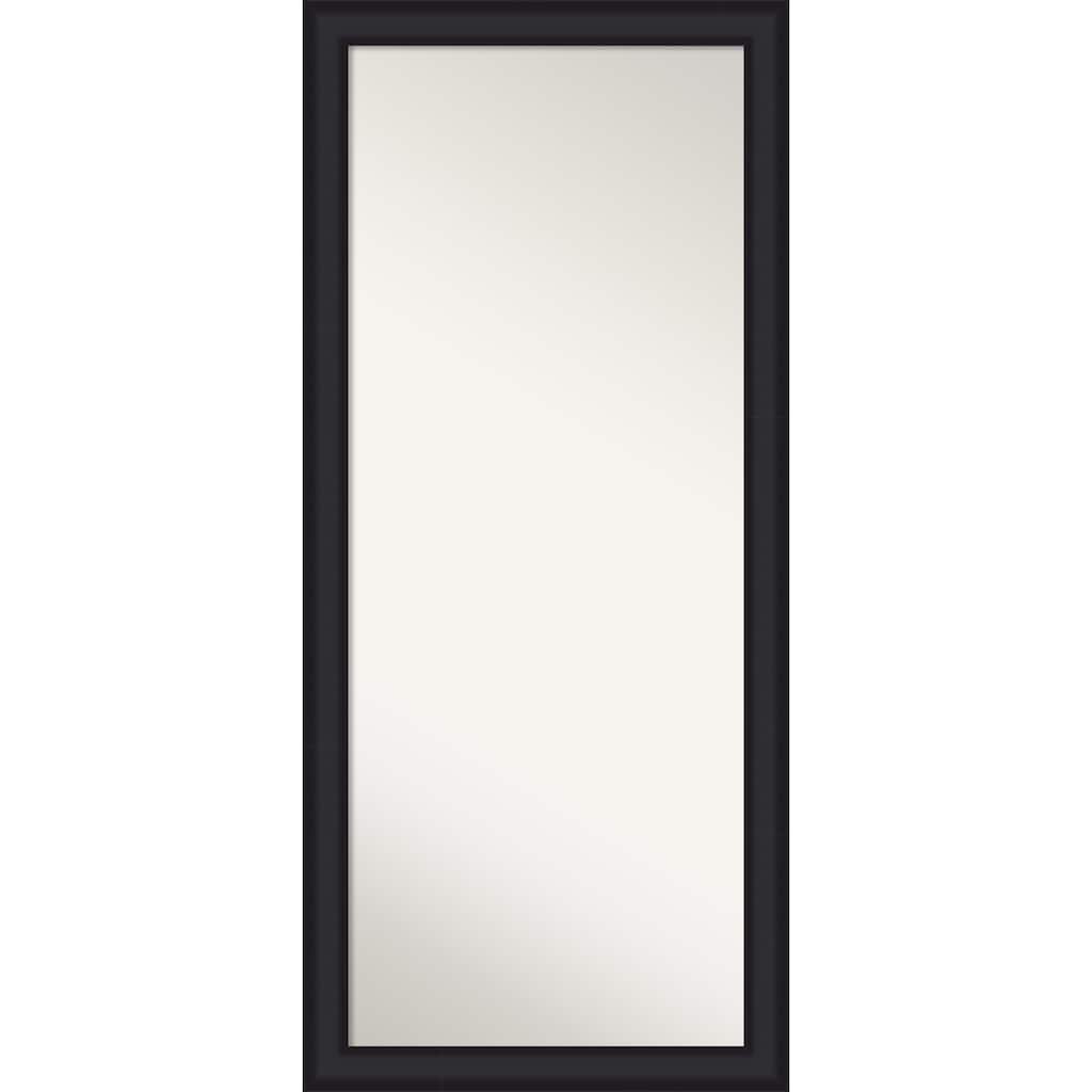 Oliver Non-Beveled Wood Framed Full-Length Floor Leaner Mirror