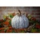 preview thumbnail 9 of 21, Steel Autumn Pumpkin Luminary White Mocha