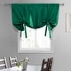 preview thumbnail 40 of 53, Exclusive Fabrics Faux Silk Taffeta Tie-Up Window Shade (1 Panel)