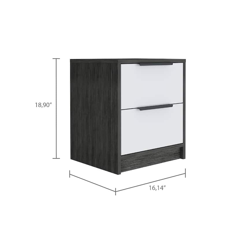 Cannon 2-Drawer Nightstand