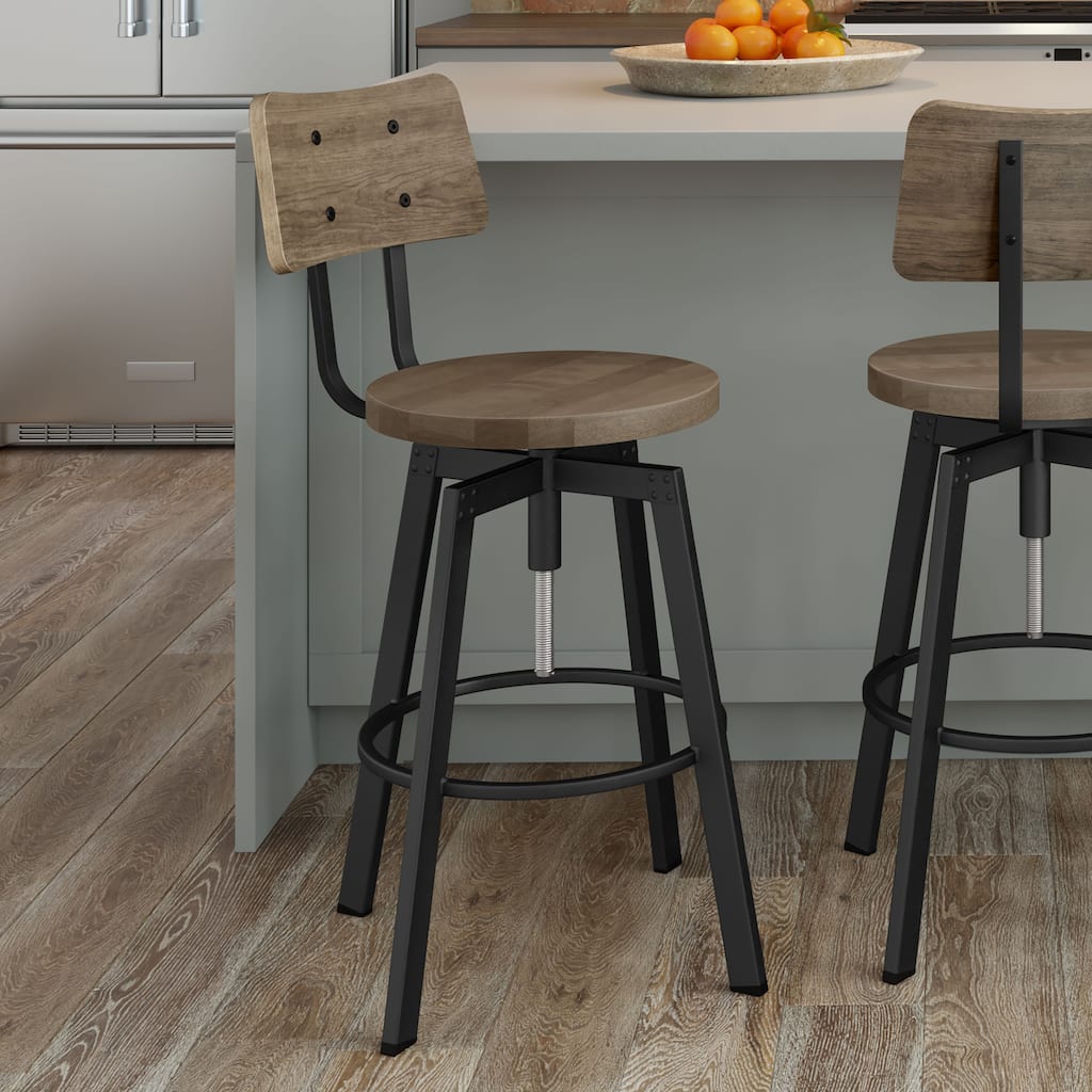 Amisco Woodland Adjustable Stool