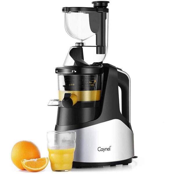 Juicer Machines,Slow Masticating Juicer Extractor Compact Cold Press Juicer Machine Wide Chute Cold Press Juicer