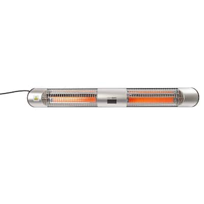 Heat Mate 100 sq ft Electric Patio Graphite Heater 1500 BTU - N/A