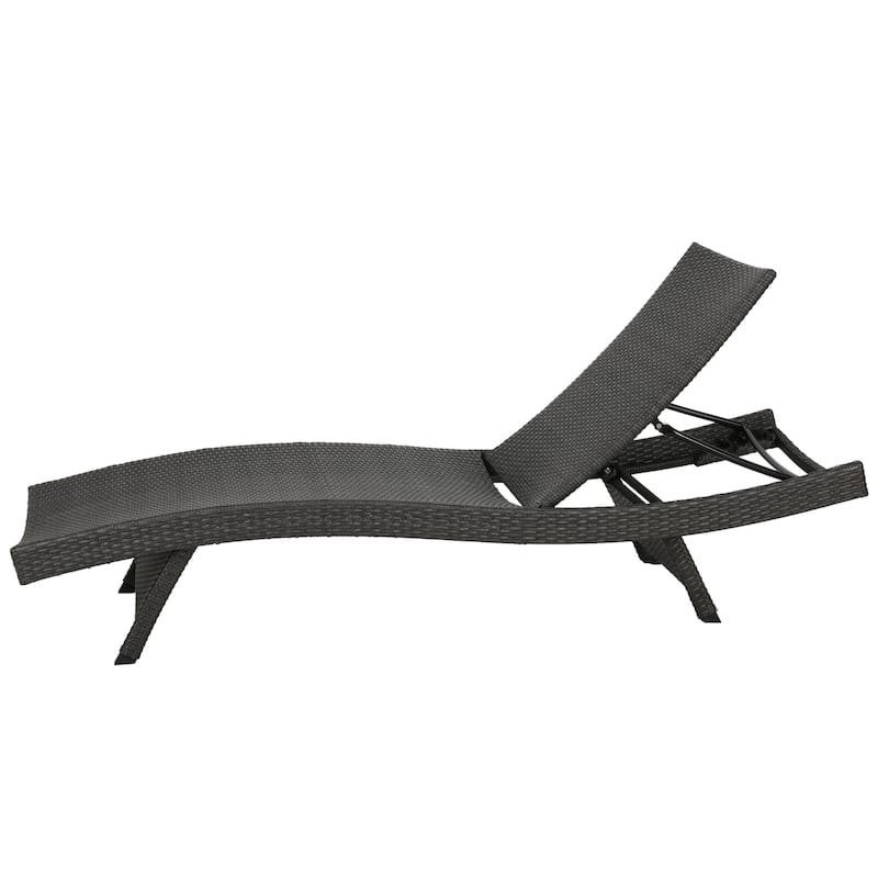 Pacific Outdoor 3-piece Wicker Chaise Lounge Set by Christopher Knight Home