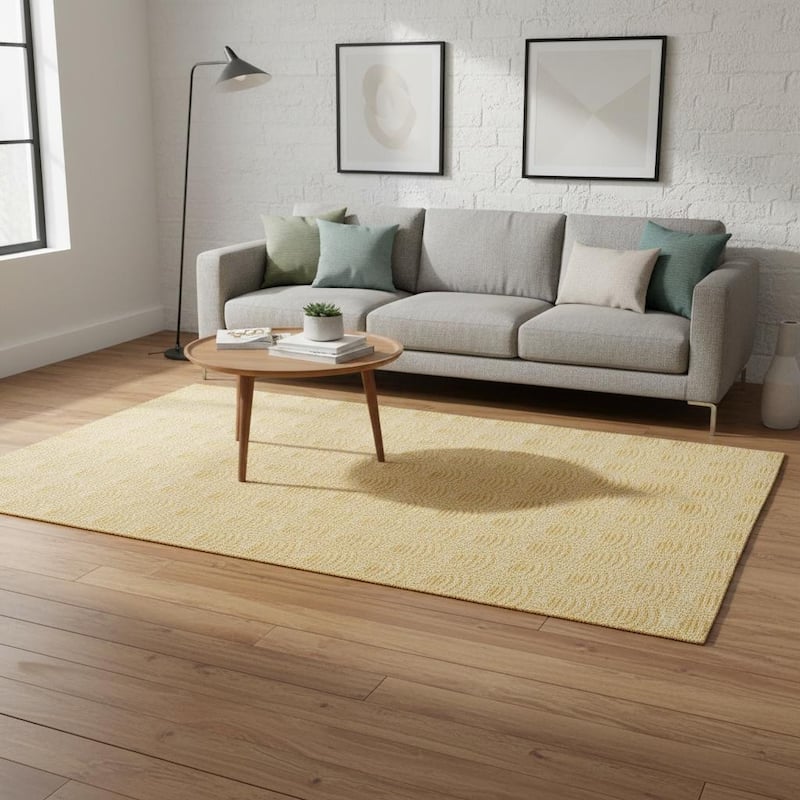 HomeRoots Geometric Modern Rectangle Area Rug - 5' X 8' - 5' X 8'