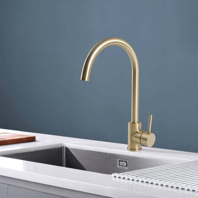 Topcraft Single Handle Stainless Steel Kitchen Faucet