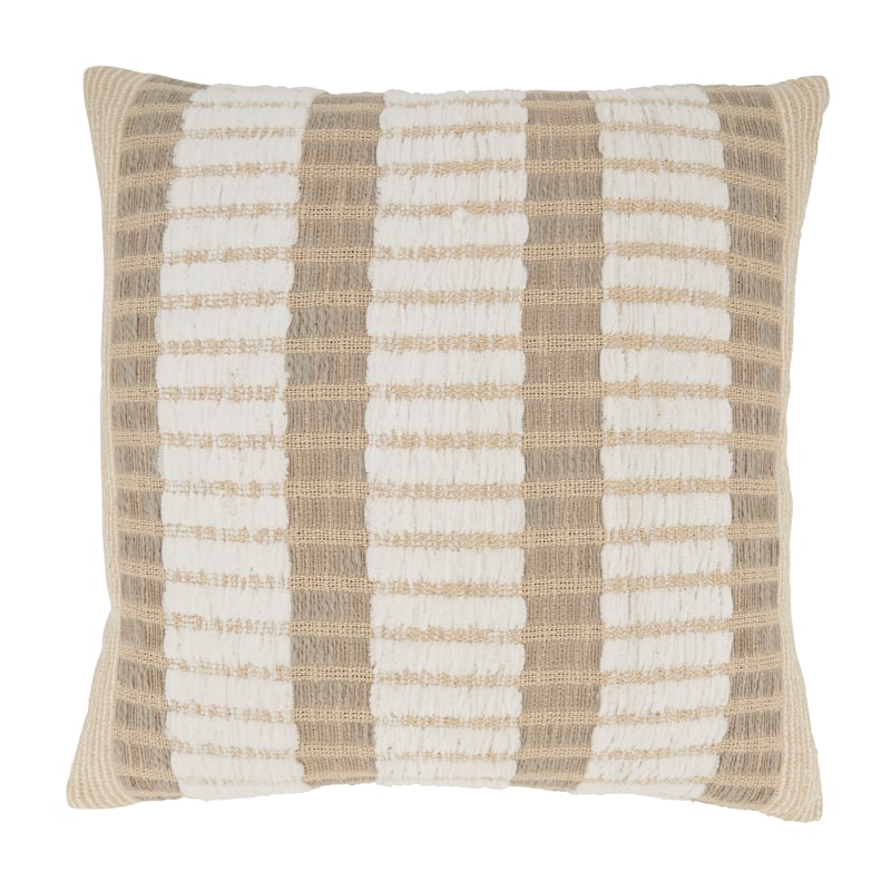 Contemporary Classic Stripe Throw Pillow - Cover Only - 20"x20"