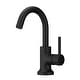 preview thumbnail 11 of 9, Pfister LG42-TNT2 Tenet 1.2 GPM Single Hole Bathroom Faucet Matte Black