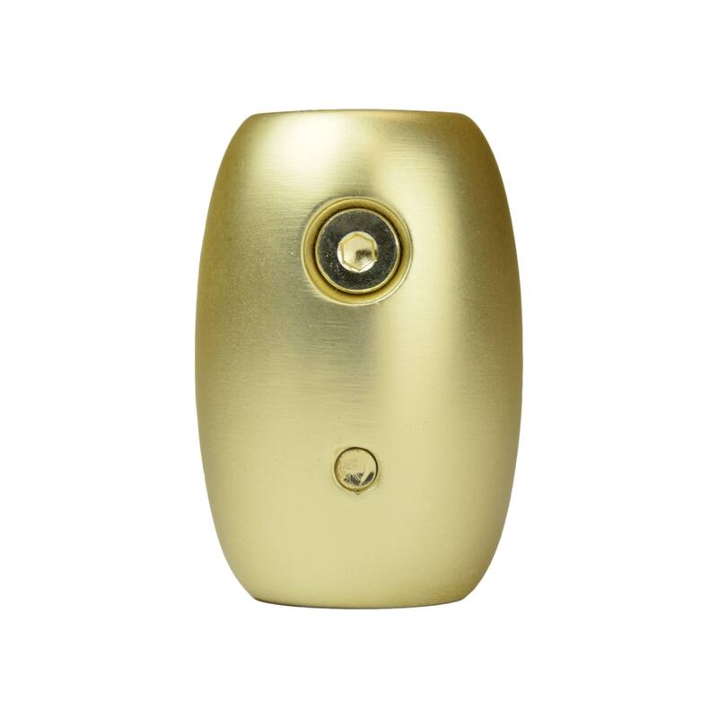 Downrod Coupler - Antique Brass - 2.83 Inches - Brushed Satin Brass