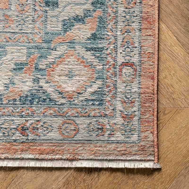 Nuloom Westlyn Faded Medallion Area Rug