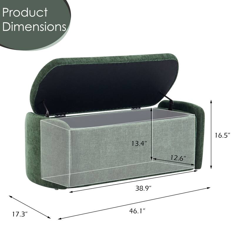 Bedroom Bench Storage Bench with Arms Ottoman entryway bench with storage End of Bed Bench, Entryway Bench
