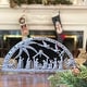 preview thumbnail 7 of 8, Christmas Nativity Scene Haitian Metal Drum Wall Art