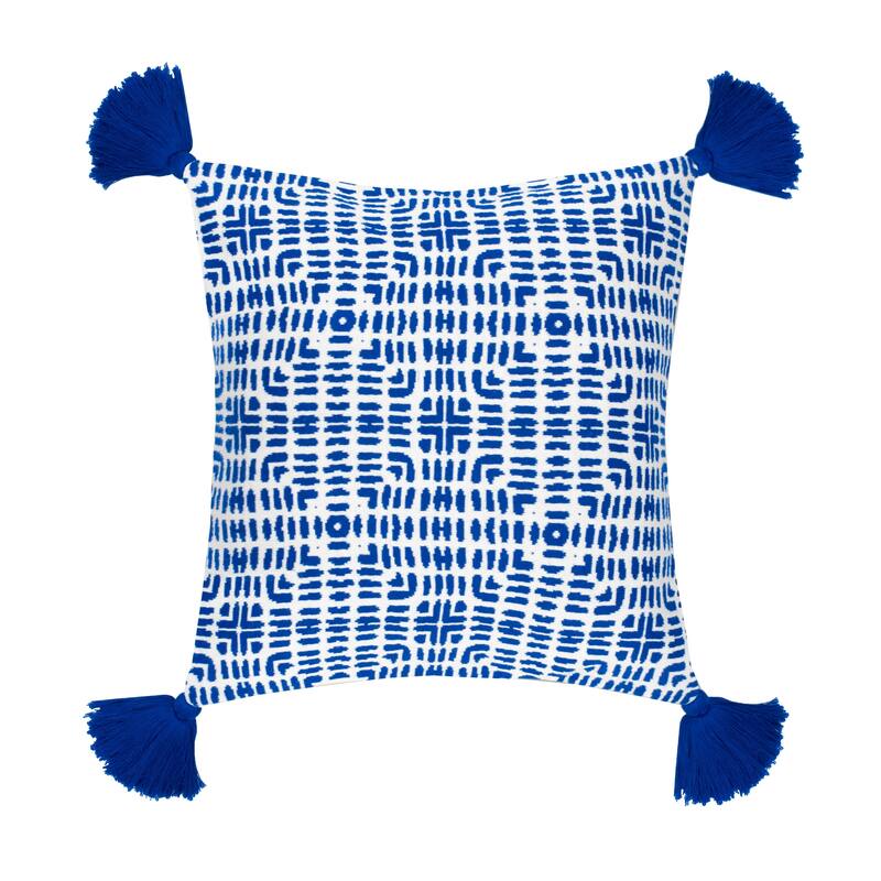 Rochelle Porter Cote Decorative Pillow - Blue