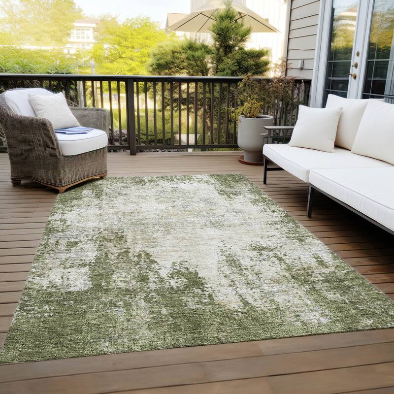 Machine Washable Indoor/ Outdoor Chantille Rug