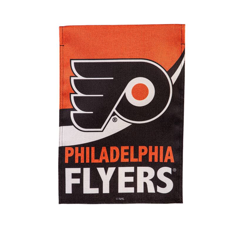 Philadelphia Flyers Burlap Flag Garden Size