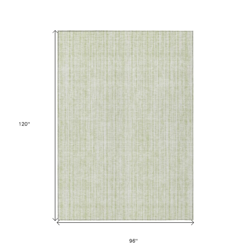 HomeRoots Striped Transitional Rectangle Outdoor Rug