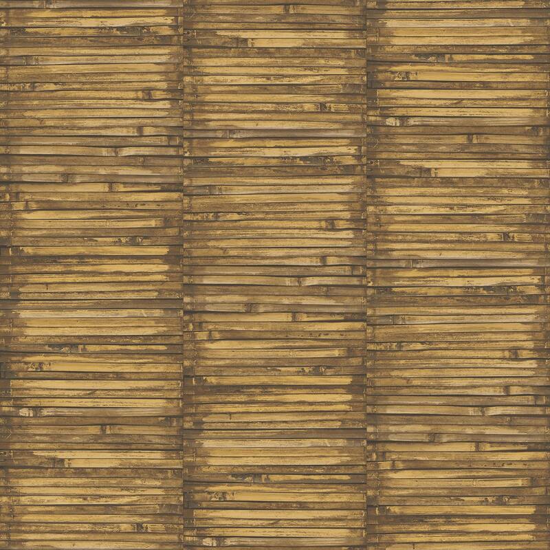 Galerie Wallcoverings Global Fusion Bamboo Effect Non-woven Matte Wallpaper Roll
