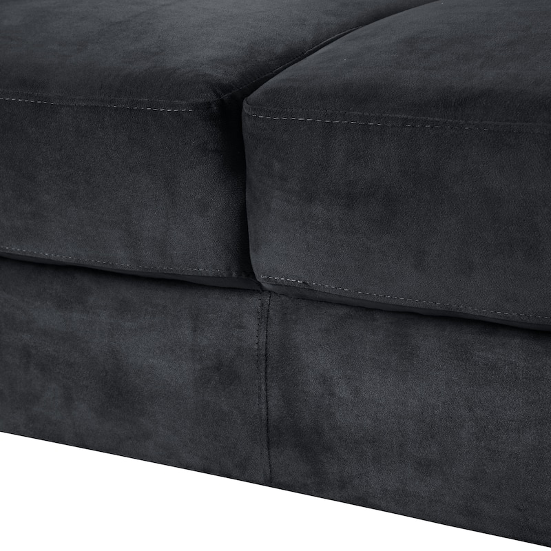 Modern 32.2" Upholstered Accent Chair with Sturdy Hardwood Frame and Soft Cushion