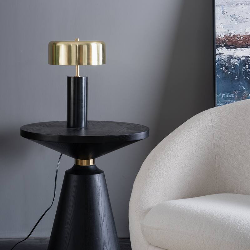 Modern Stylish Gold Line Switch Desk Table Lamp