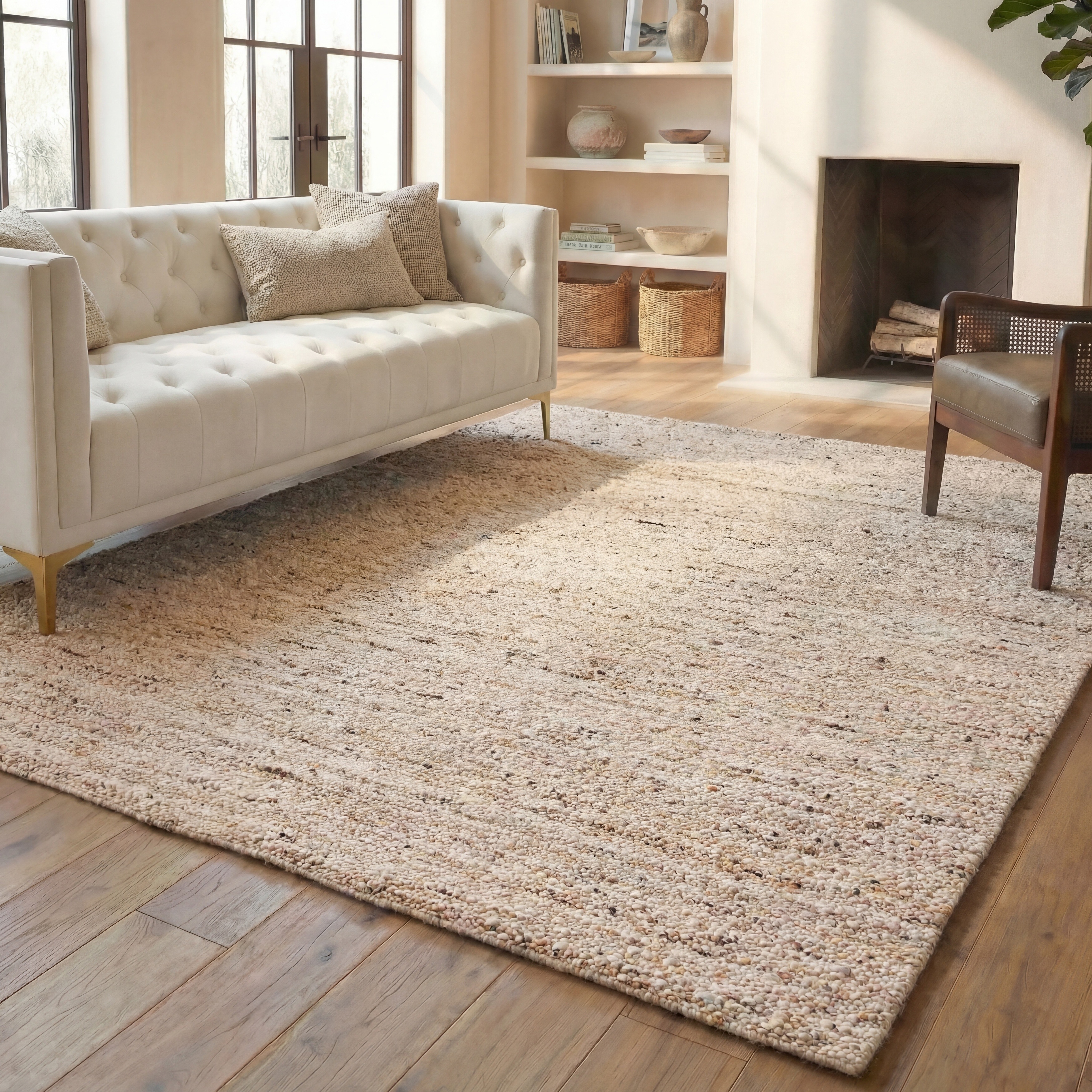SAFAVIEH Handmade Natura Marlieke Wool Rug