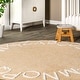 preview thumbnail 71 of 136, Nuloom Alphabet SpinClean Washable Round Rug