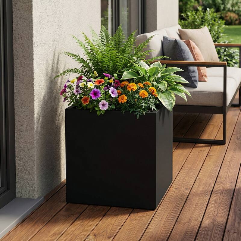 Metal Planters for Outdoor Plants