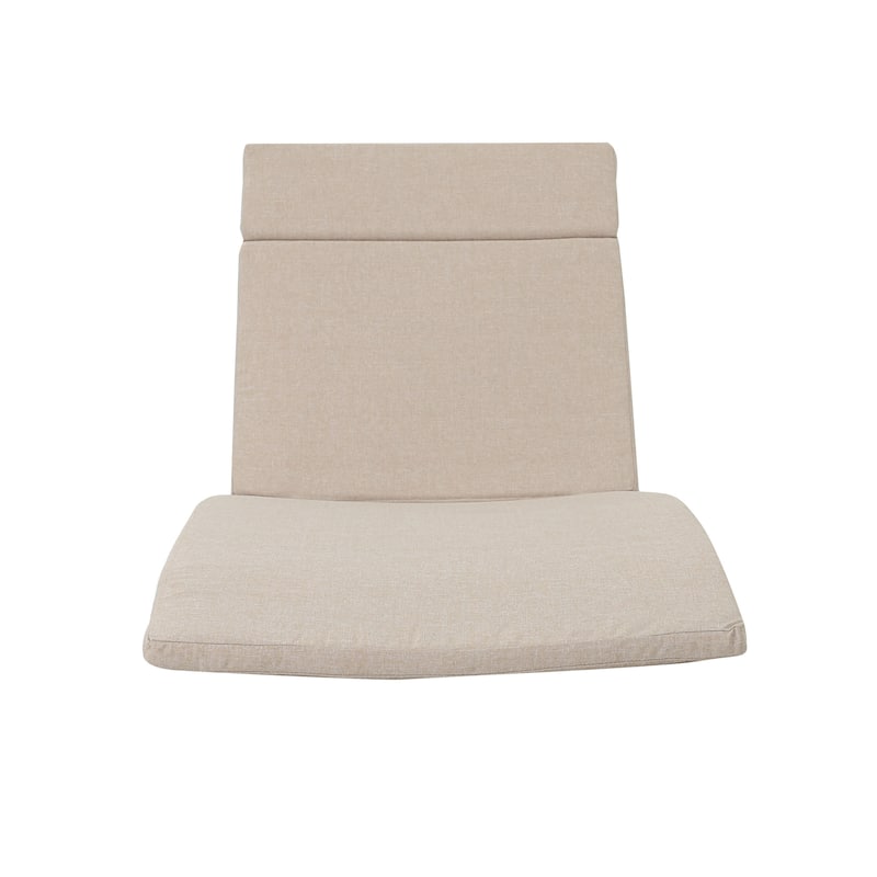 Salem Outdoor Chaise Lounge Cushion by Christopher Knight Home