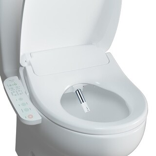 Siège De Toilette Bidet Intelligent BidetMate Série 1000 - Eau Chauffée Et Siège Chauffant - Blanc