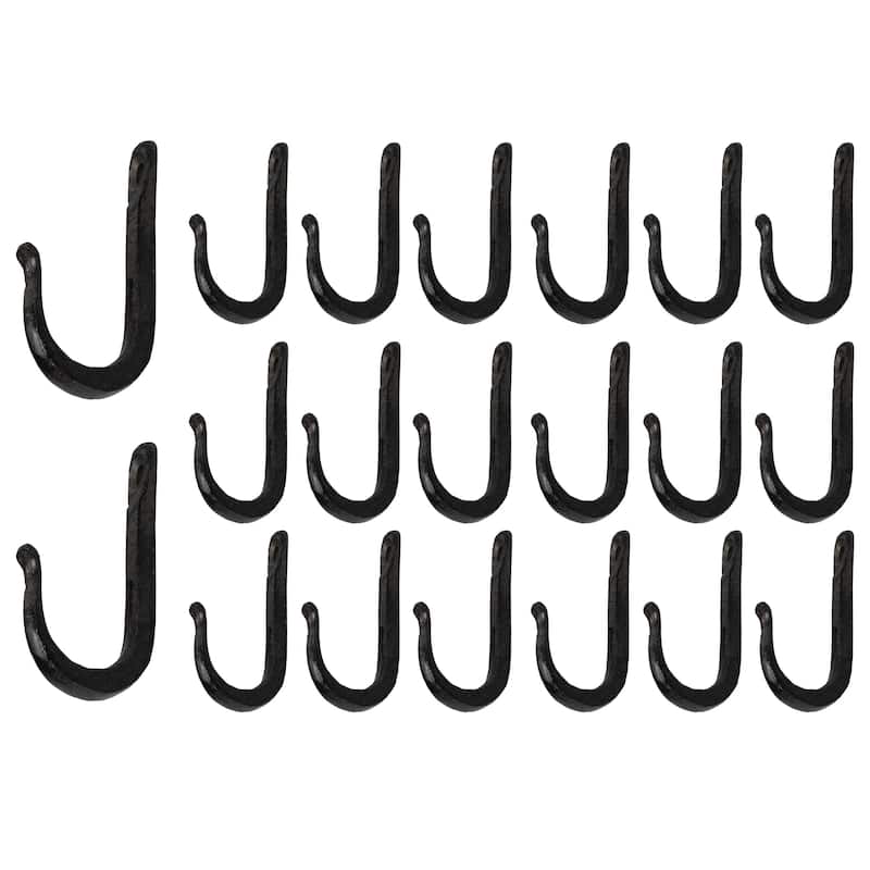 Rustic State Vagon Cast Iron Wall Hook - Pack of 20