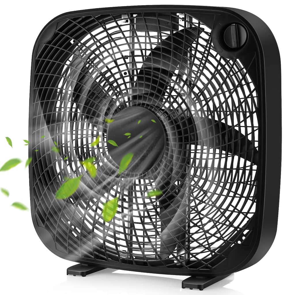 20'' Box Fan - 21'' x 7'' x 21.5''