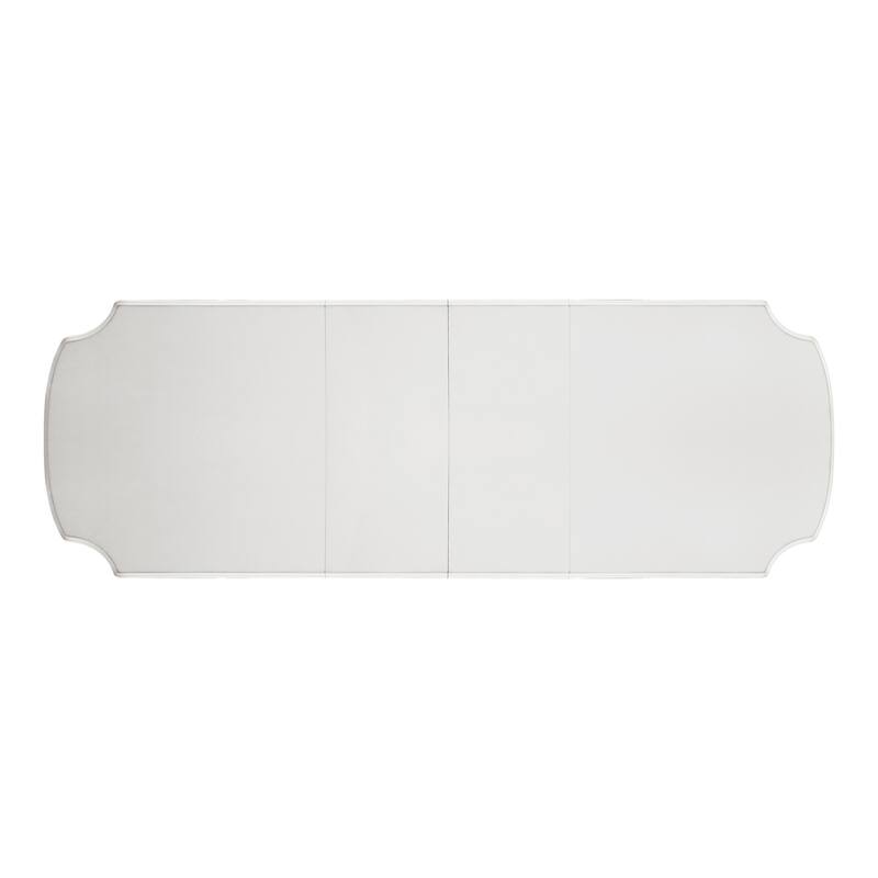 Casada Antique Pearl Dining Table with Molding Detail