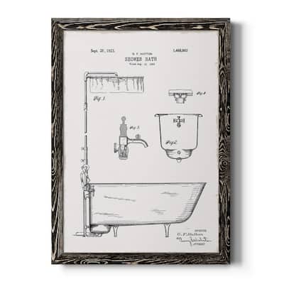 Vintage Bath I-Premium Framed Canvas - Ready to Hang