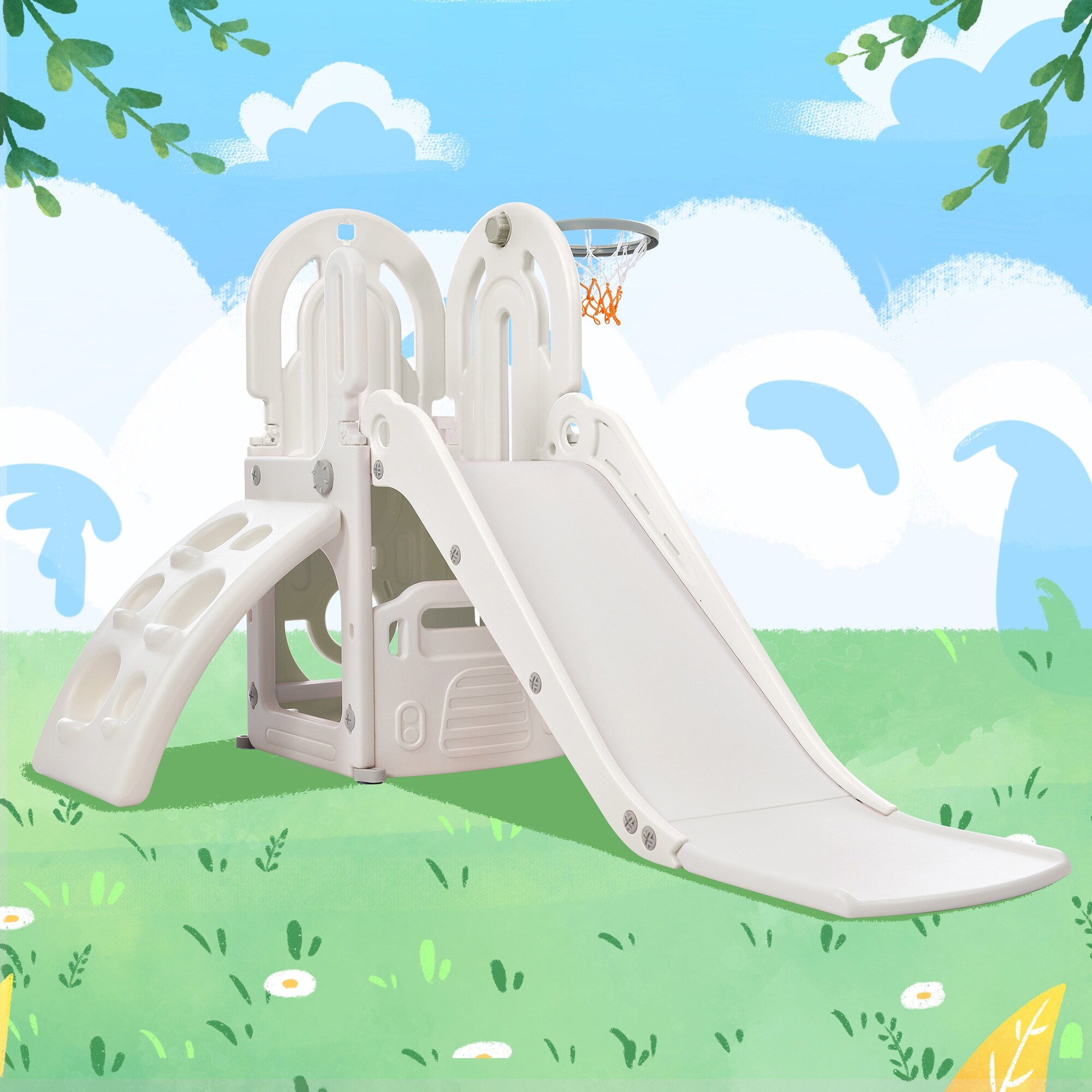 Toddler playset with slide cheap