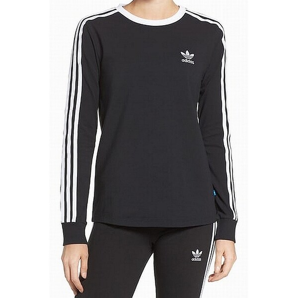 adidas long sleeve striped top