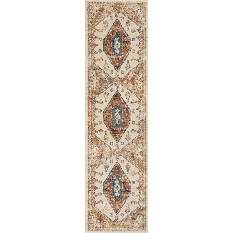 Well Woven Tikal Aliz Vintage Medallion Area Rug