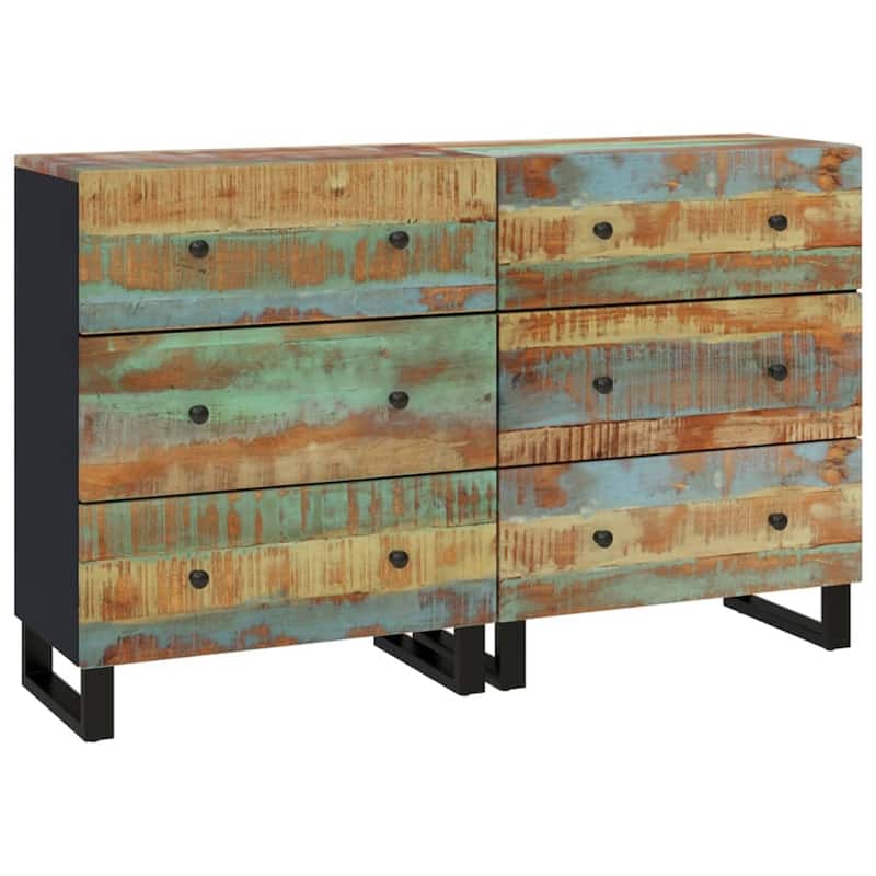 vidaXL Cabinet Storage Accent Sideboard Console Cabinet Cupboard with Drawers