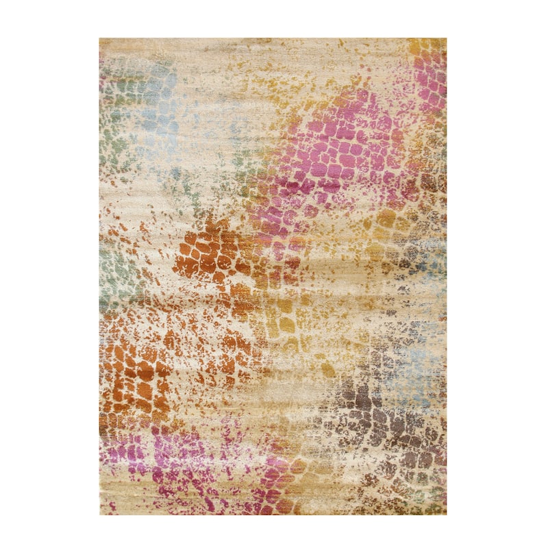 Ivory Capella Rug by , Elegant and Durable Area Rug for Adding Timeless Style and Comfort to Your Living Room, Bedroom,