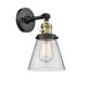 preview thumbnail 24 of 31, Innovations Lighting Small Cone Single Light 10" Tall Bathroom Sconce