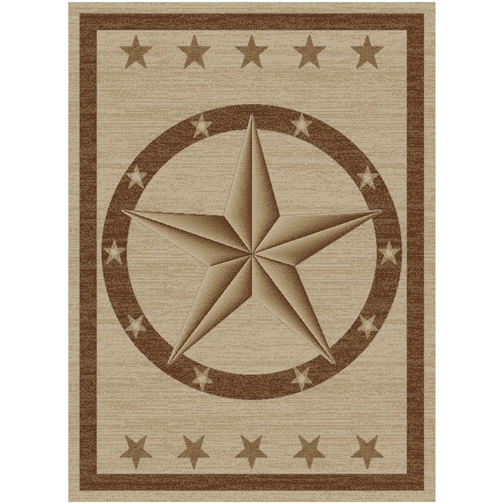 Mayberry Hearthside Western Star Lodge Area Rug