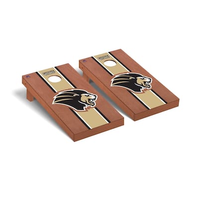 Purdue Northwest Pride Rosewood Cornhole Board Set