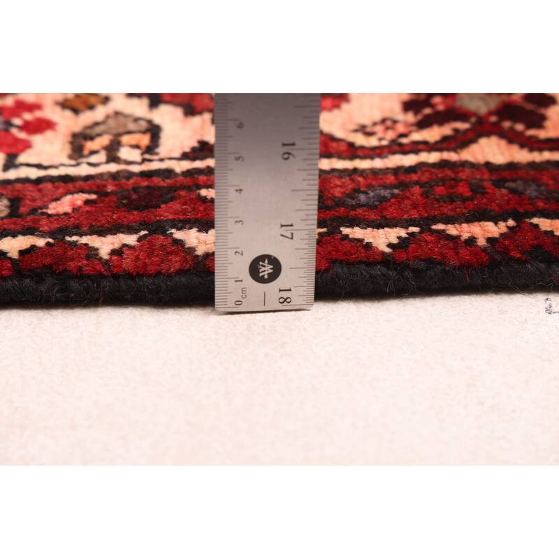 ECARPETGALLERY Hand-knotted Andelz Dark Navy Wool Rug - 3'8 x 10'4